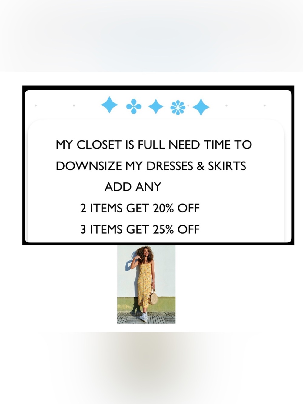 END OF THE SEASON FLASH SALE ON ALL DRESSES & SKIRTS